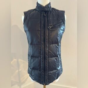 Napapijri blue down vest size small. Lightweight and perfect for traveling